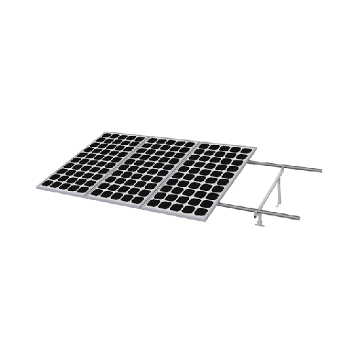 Montaje para Panel Solar, Riel "5" de 5400mm para Módulos con Espesor de 35mm, Velocidad de Viento Máx. 190km/h